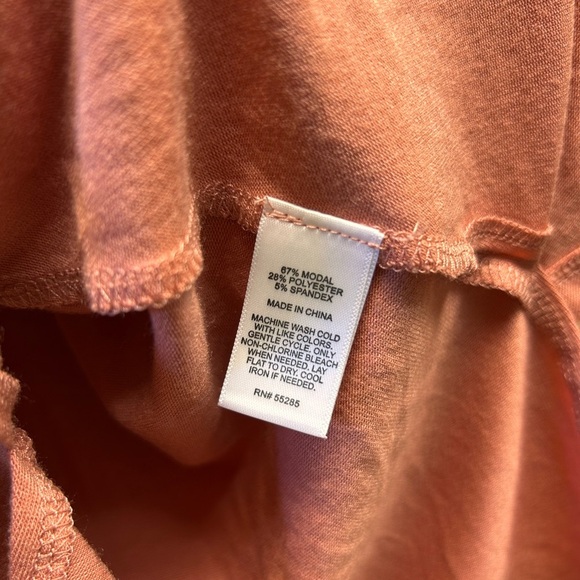 Express One Eleven Dusty Rose Strappy Top - Picture 5 of 5